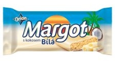 Margot 80g bílá s kokosem