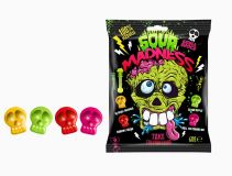 Sour Madness  60g kyselé bonbony černé