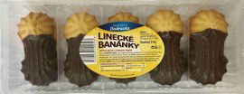 Linecké Banánky máčené světlé 215g