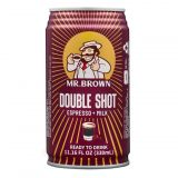 Mr.Brown Double Shot 330ml Espresso + Milk