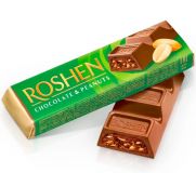 Roshen čokoláda 38g Peanuts 