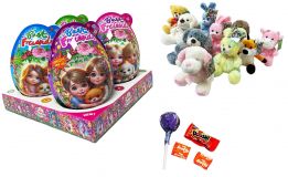 Vejce Super Big Best Friends Plastové 50g