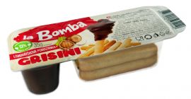 La Bomba lískooříšková pomazánka +Grisini tyčinky 35g