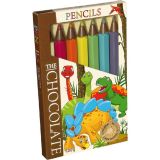 Pencils Čoko pastelky Dinosauři ml.čok. 100g