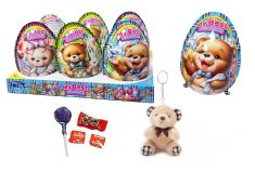 Vejce XXXL My Best Friendy Teddy plastové 25g