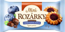 Mini Rozárky polomáčené Borůvka 55g