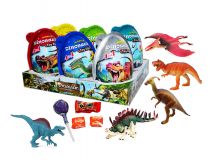 Vejce Dinosaur 4in1  plast 25g